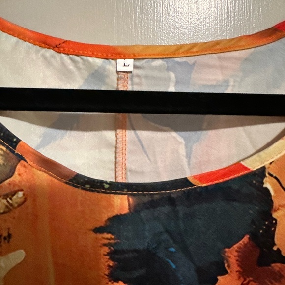 Abstract Multicolor Dress - Picture 2 of 3